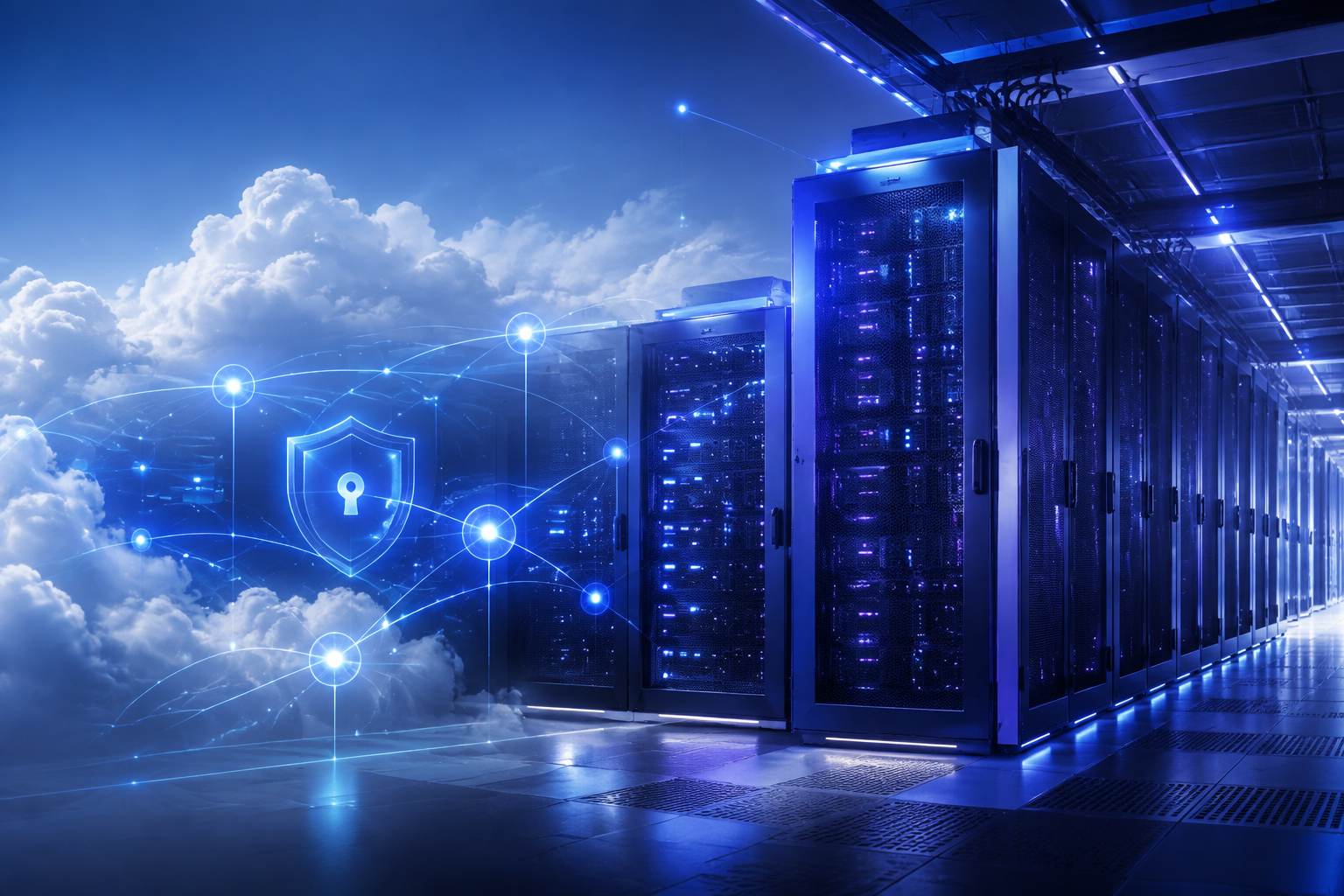 Secure cloud hosting infrastructure